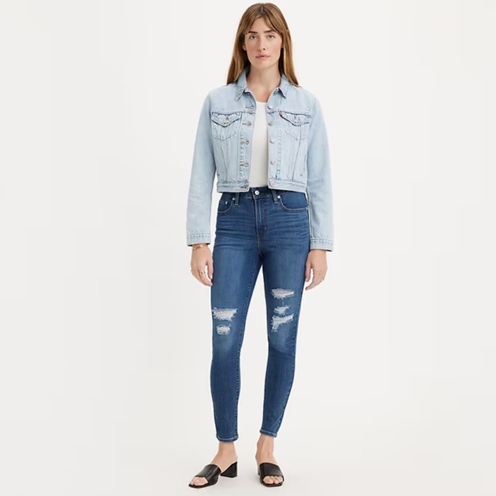 👖Levi’s 721 HIGH RISE SKINNY JEANS - Picture 4 of 16